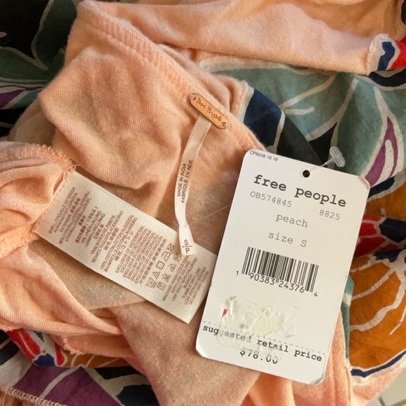 NWT Free People Annka Bubble One Shoulder Top - Picture 8 of 8